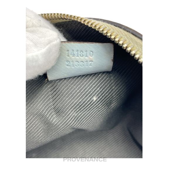 🔴 Gucci Zip Cosmetic Pouch - Powder Blue - Picture 8 of 8